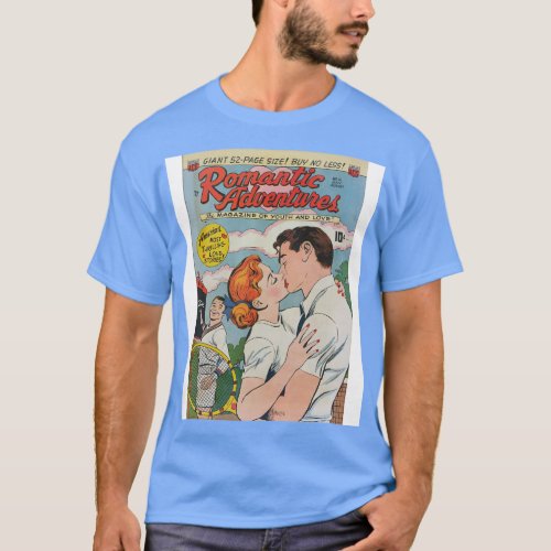 Vintage Romantic Adventures Cover 12 T_Shirt