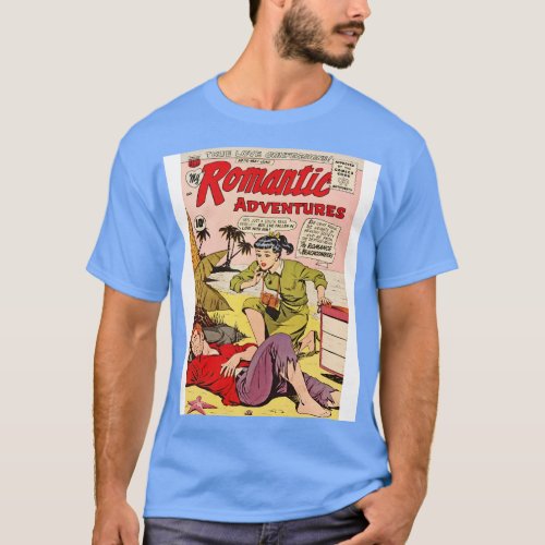Vintage Romantic Adventures Cover 17 T_Shirt