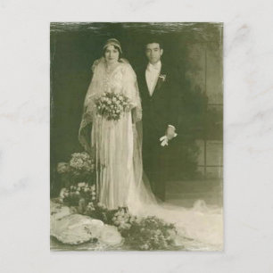 Vintage Romantic Bride and Groom Cards and Gifts