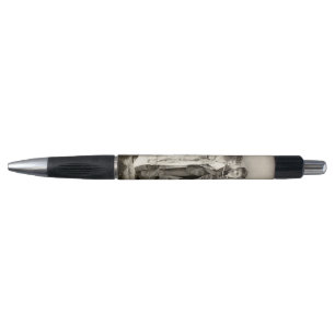 Vintage Romantic Couple with Parasol Pen