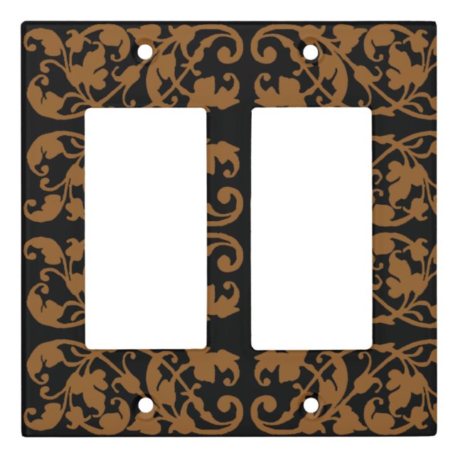 Vintage Romantic Elegant Antique  Light Switch Cover (Front)