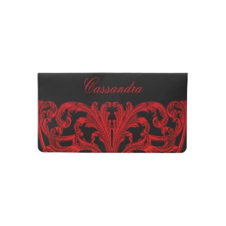 Vintage Romantic Goth in Blood Red Personalized 