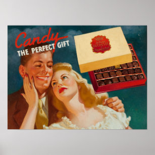 Vintage Candy Advertisement Posters & Prints