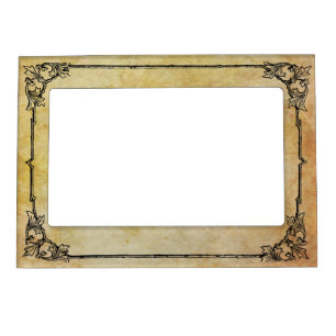 Vintage, romantic magnetic frame