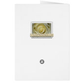 Vintage romantic peacock design (Back)