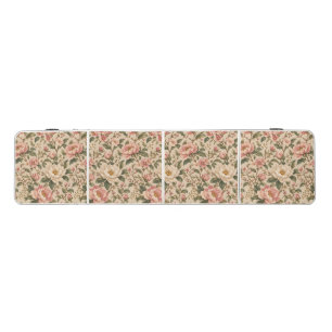 Vintage Romantic Peony & Rose Garden Pattern Beer Pong Table