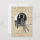 Vintage Romany Gypsy wagon (Front)