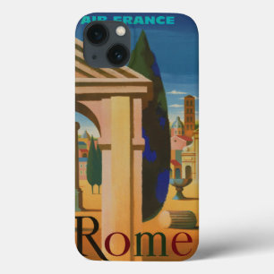 Vintage Rome Travel Poster Art iPhone 13 Case