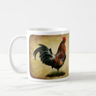 Vintage Rooster Coffee Mug