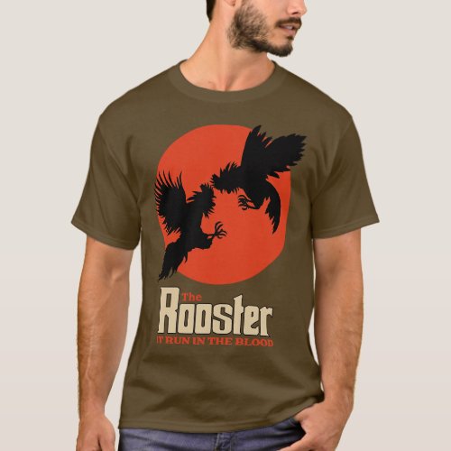 Vintage Rooster Fighting T_Shirt