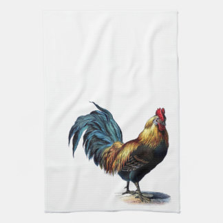 Vintage Rooster Kitchen Towel