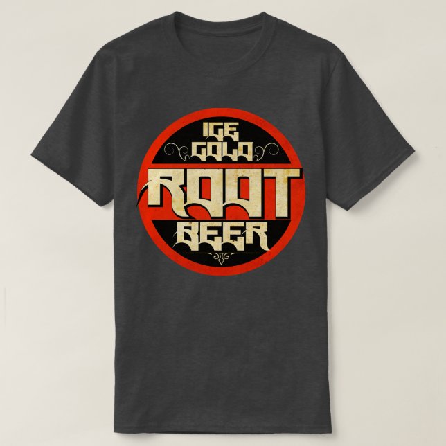 Vintage Root Beer T-Shirt (Design Front)