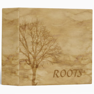 Vintage Roots Tree Genealogy Binder
