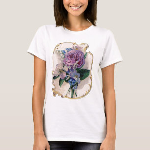 Vintage Rose and Lily of the Valley T-Shirt