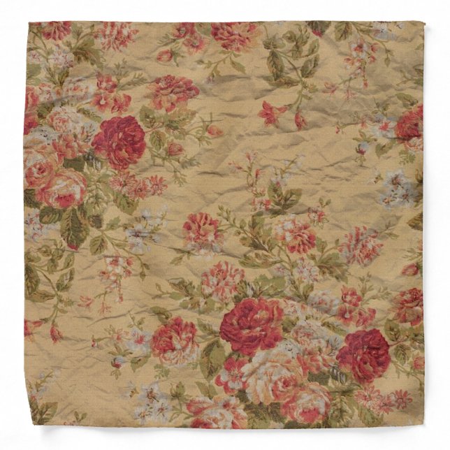 Vintage Rose Bandana (Front)