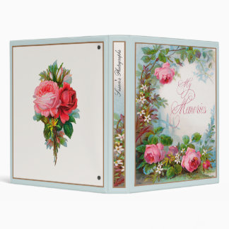 Vintage Rose Binder