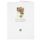 Vintage Rose Bonnet Girl (Back)