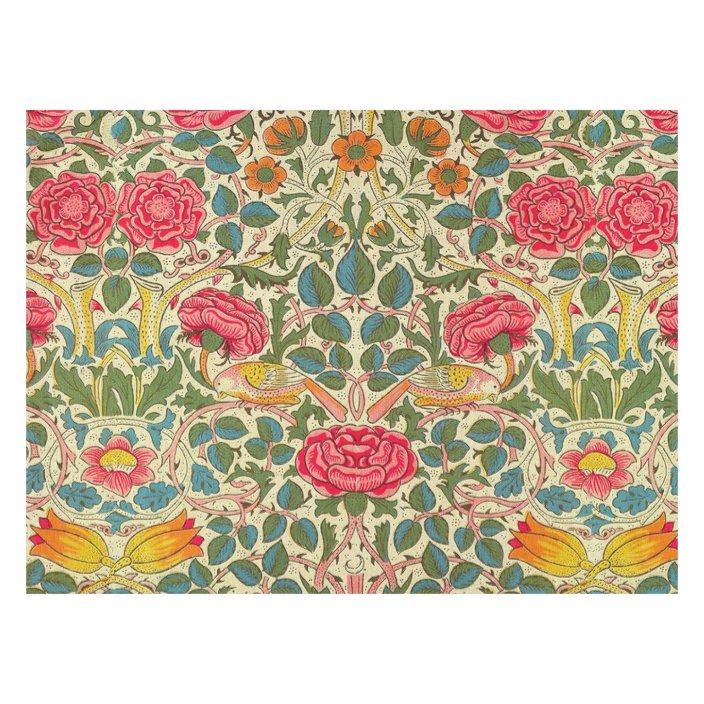 Vintage Rose Chintz Floral Pattern Tablecloth Zazzle Com