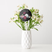 Vintage Rose Flowers Floral Balloon (Vase)