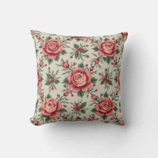 Vintage Rose Garden cushion