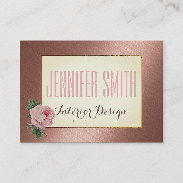 Vintage Rose Gold Appointment (Front)