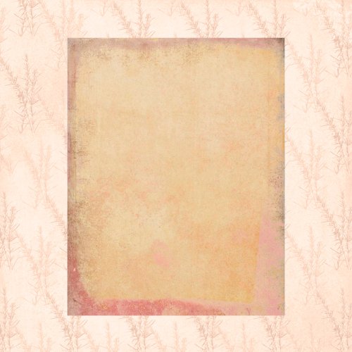 Vintage Rose Gold Scrapbook Paper