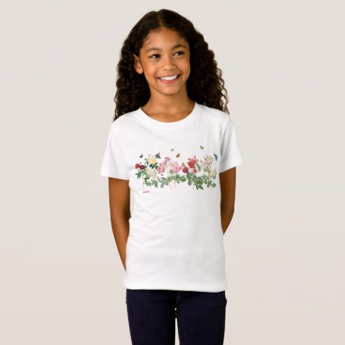 Vintage Rose Graphic T_shirt
