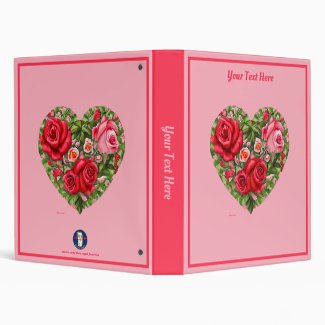 Vintage Rose Heart
