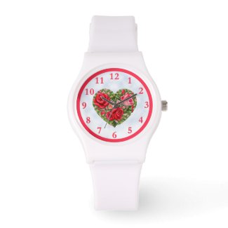 Vintage Rose Heart 