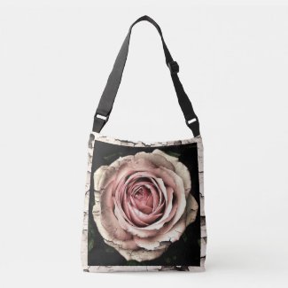 Vintage Rose in a Box Body Bag