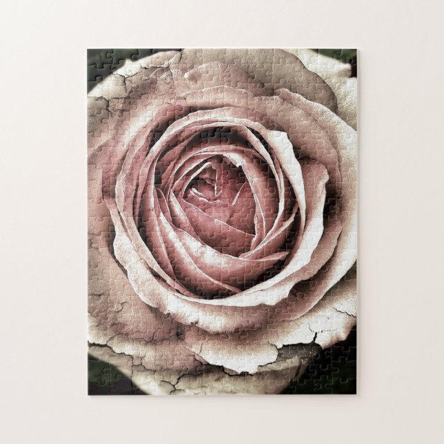 Vintage Rose Jigsaw Puzzle (Vertical)