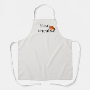 Vintage Rose Mom Floral Apron