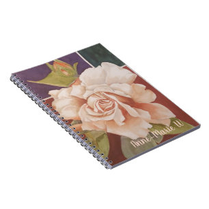 VINTAGE ROSE NOTEBOOK