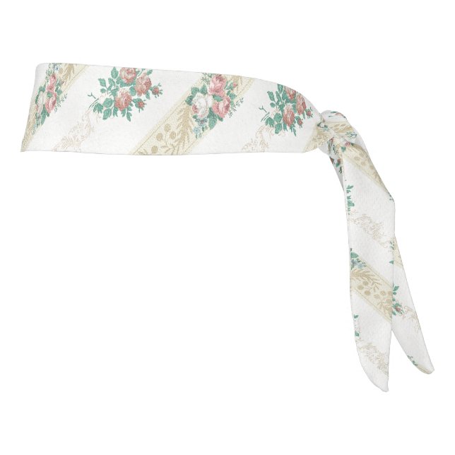 Vintage Rose Pattern - Headband (Rotate 90)
