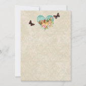 Vintage Rose Roses Butterfly Butterflies Swirls (Front)