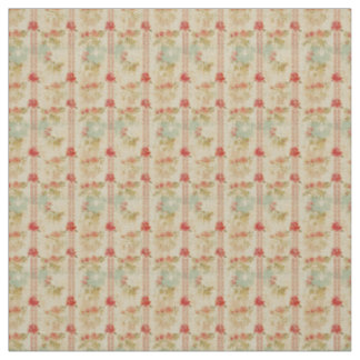 Vintage Rose Stripes with Antique Elegance Fabric