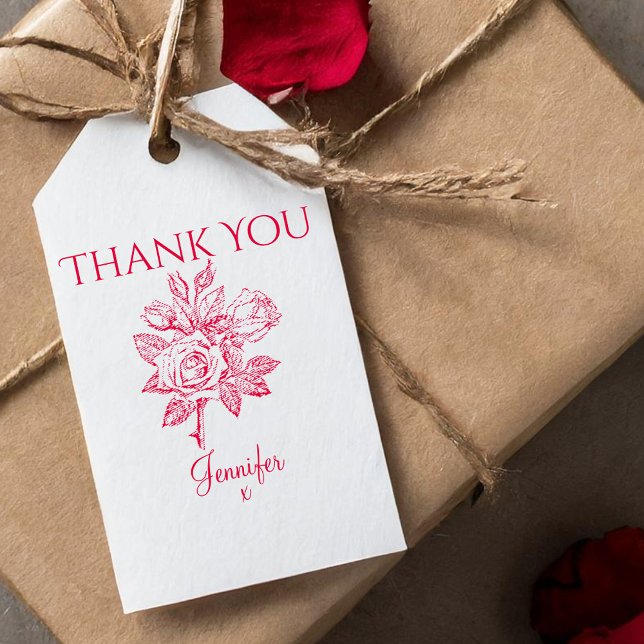 Vintage Rose Thank You Stamp  (Creator Uploaded)