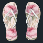 Vintage Rose Wedding Favor - Flip Flops<br><div class="desc">Check out these beautiful flip flops that make perfect bridal party gifts!  Give them out early and the whole group can begin stylin' it around town as soon as you get together to start celebrating your special day!</div>