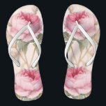 Vintage Rose Wedding Favor - Flip Flops<br><div class="desc">Check out these beautiful flip flops that make perfect bridal party gifts!  Give them out early and the whole group can begin stylin' it around town as soon as you get together to start celebrating your special day!</div>
