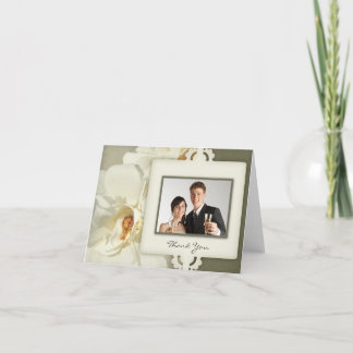 Vintage Rose Wedding Thank You Cards