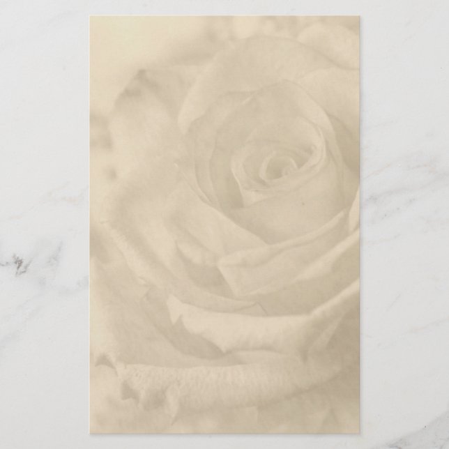 "Vintage Rose" Writing Paper (Front)