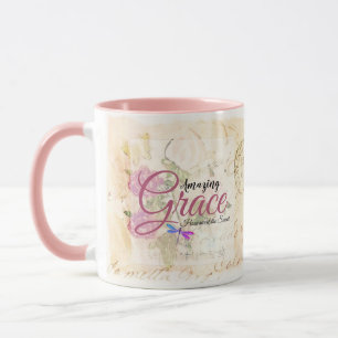 Vintage roses Amazing Grace Mug