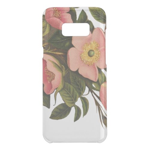 Vintage Roses Antique Drawing Art Phone Uncommon Samsung Galaxy S8 Case