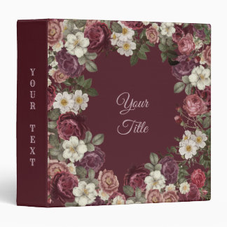 Vintage Roses Binder