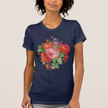 Vintage Roses Bouquet T-shirt by Ink_Ribbon at Zazzle