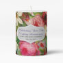 Vintage Roses Candle Personalized EDIT TEXT