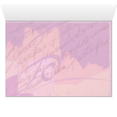 Vintage roses, card (Inside Horizontal (Bottom))