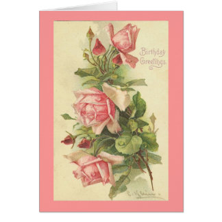 Vintage roses cards