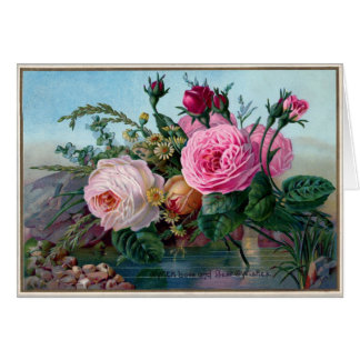 Vintage Roses. Cards