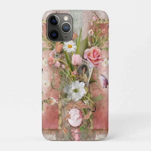 Vintage Roses iPhone 11 Pro Case